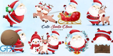 وکتور بابانوئل🎅دانلود وکتور بابانوئل و کریسمس آپدیت 2025