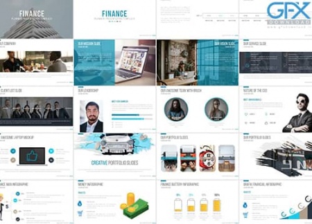 دانلود قالب پاورپوینت اقتصادی