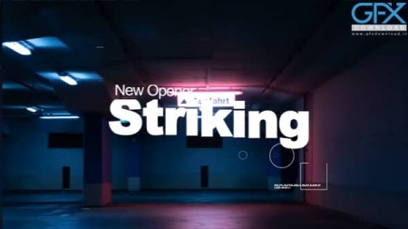 پروژه افتر افکت افتتاحیه New Striking Opener