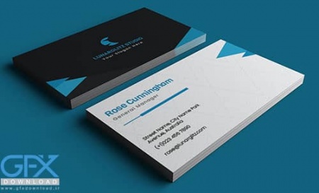 دانلود کارت ویزیت لایه باز حرفه ای