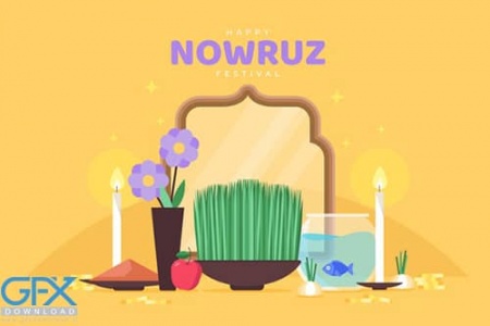 وکتور هفت سین نوروزی و عید