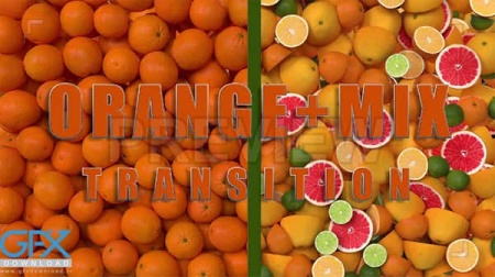 دانلود ترانزیشن کروماکی پرتقال و مرکبات