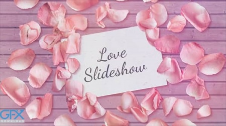 پروژه افتر افکت اسلایدشو عاشقانه Love Slideshow