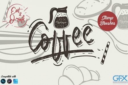 براش فتوشاپ کافی شاپ