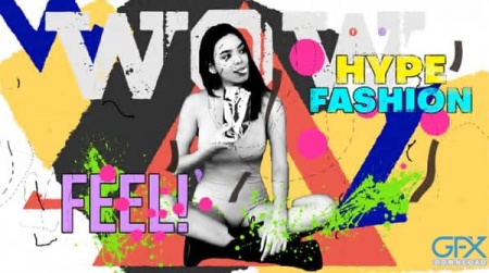 دانلود پروژه افتر افکت تبلیغاتی Hype Fashion