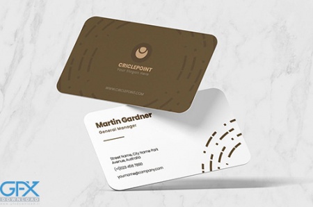خرید کارت لایه باز ویزیت شیک Circlepoint