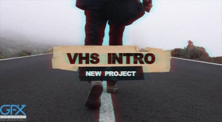 پروژه آماده پریمیر اینترو VHS Intro