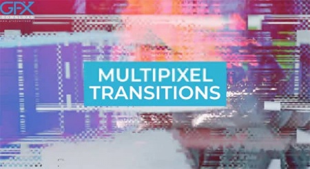ترانزیشن پریمیر افکت های پیکسلی Multipixel
