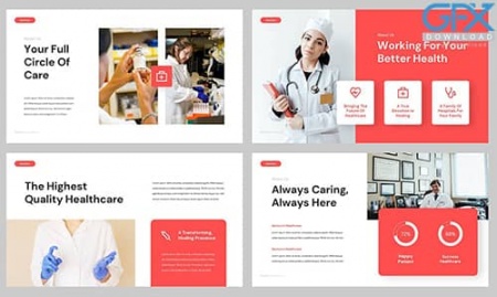 دانلود قالب پاورپوینت پزشکی Medical and health