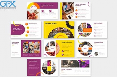 قالب رایگان پاورپوینت بازاریابی دیجیتال sadean