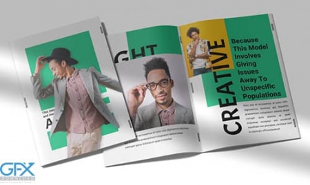 تم پاورپوینت با طرح مجله Aleno