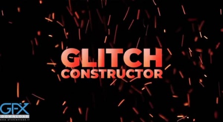 ترانزیشن آماده پریمیر گلیچ Glitch Constructor