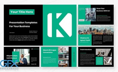 دانلود قالب پاورپوینت ساده Konsultan 1