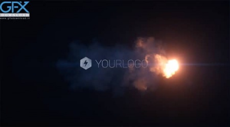 دانلود پروژه پریمیر لوگو سینمایی با آتش