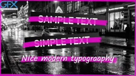 دانلود پروژه پریمیر تایپوگرافی Creative Typography