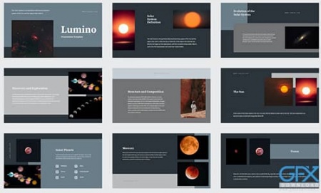 تم پاورپوینت منظومه شمسی رایگان