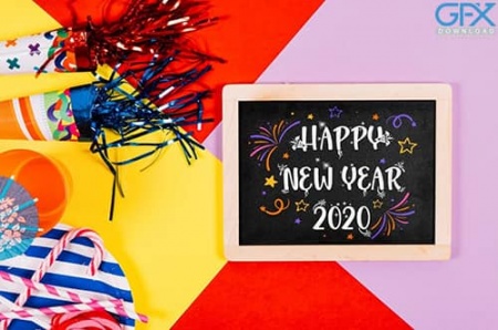 دانلود فونت انگلیسی سال نو Happy New Year