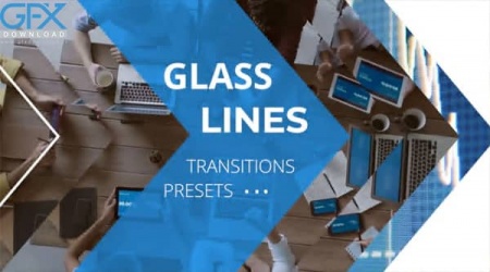 پریست ترانزیشن پریمیر خطوط شیشه ای