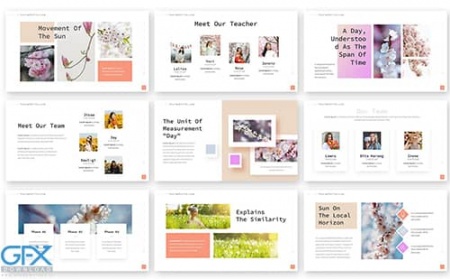 دانلود قالب پاورپوینت بهاری