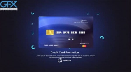 پروژه پریمیر تیزر تبلیغاتی کارت اعتباری