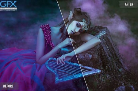 مجموعه پریست لایت روم و lut تم رازآلود