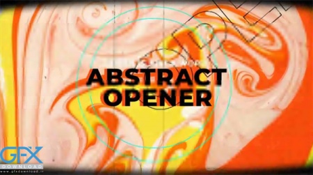 پروژه افتر افکت اینترو آبستره Abstract Opener
