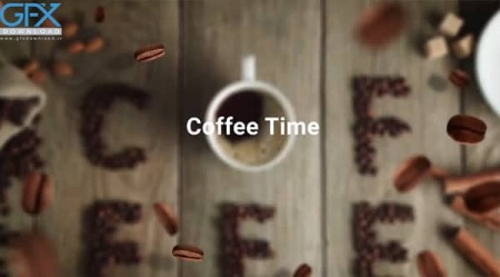 دانلود پروژه پریمیر تیزر تبلیغاتی قهوه