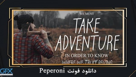 دانلود فونت Peperoni