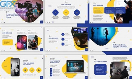 قالب پاورپوینت  Video Maker