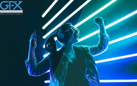 پریست لایت روم سایبرپانک