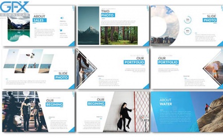 دانلود رایگان قالب پاورپوینت آب و فاضلاب