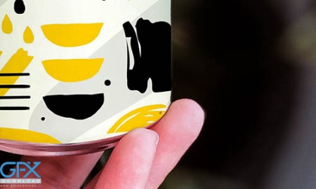 موکاپ قوطی نوشابه