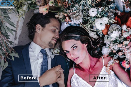 دانلود پک اکشن های فتوشاپ عروسی