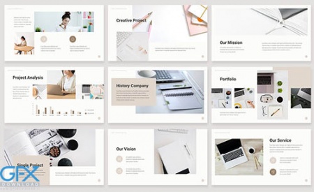 قالب پاورپوینت خلاقانه Creva