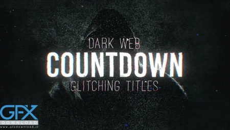 دانلود پروژه افتر افکت عناوین گلیچ و شمارش معکوس