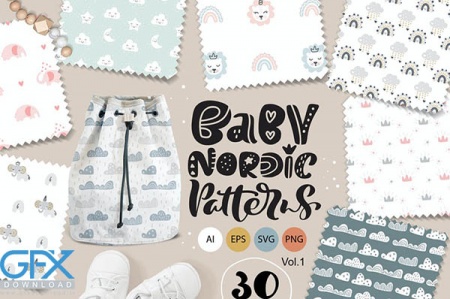 دانلود پترن های کودکانه فتوشاپ