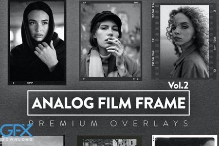 30 تکسچر قاب فیلم آنالوگ 30 Analog Film Frames
