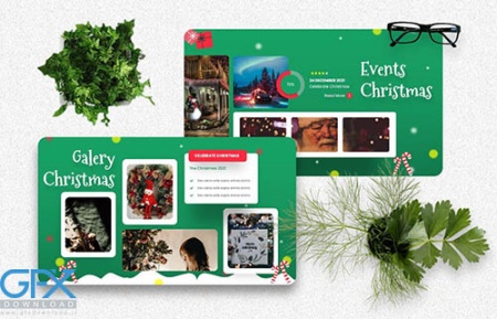 قالب پاورپوینت کریسمس Claus