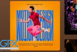 پروژه افتر افکت 12 پست اینستاگرام پویا و مدرن