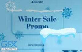 پروژه افتر افکت تیزر تبلیغاتی فروش زمستانی