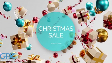 پروژه افتر افکت استوری و عناوین تعطیلات کریسمس