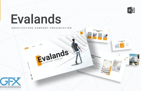 قالب پاورپوینت مهندسی معماری و ساختمانی Evalands