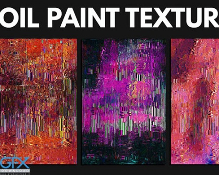 دانلود تکسچر رنگ روغن انتزاعی