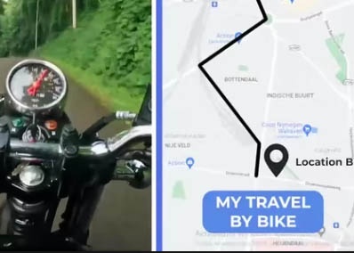 دانلود پروژه پریمیر نقشه سفر Travel Map Sidebars