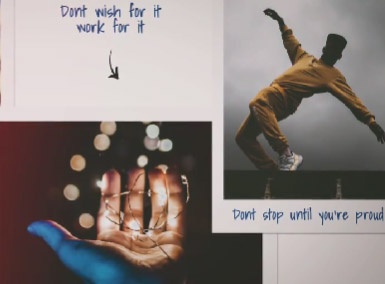 پروژه افتر افکت گالری عکس خاطرات