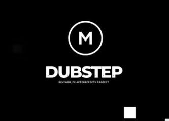 پروژه افتر افکت نمایش لوگو Dubstep Logo