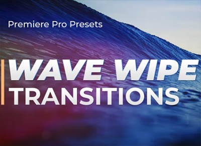 ترانزیشن پریمیر Wave Wipe