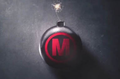 پروژه افتر افکت نمایش لوگو با انفجار بمب