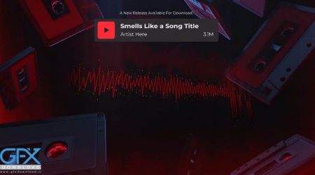 پروژه آماده افتر افکت استوری های ویژوالایزر نوار کاست