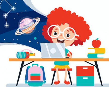 دانلود وکتور آموزشی با مفهوم تکنولوژی